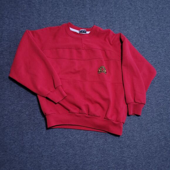 London Fog Other - London Fog Medium sweatshirt sweater pullover red ribbed distressed vintage USA